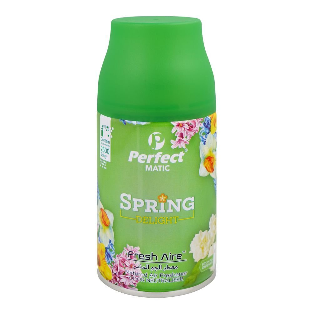Perfect Matic Spring Delight Dispencer Refill Air Freshener, 250ml