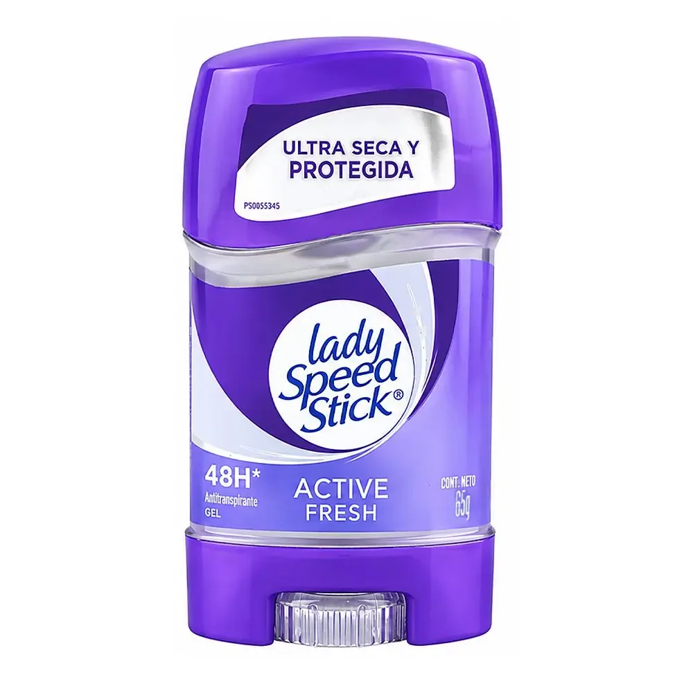 Lady Speed 48H Active Fresh Gel Stick, 65g