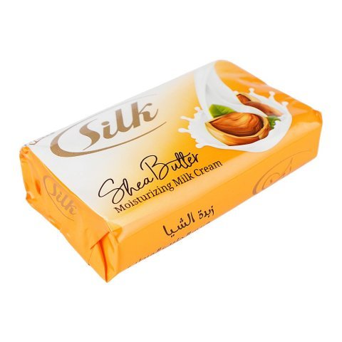 Silk Shea Butter Moisturizing Milk Cream Soap, 130g
