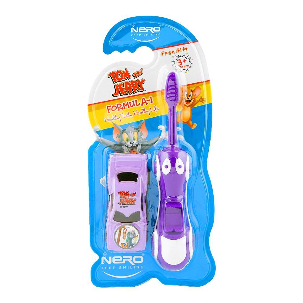 Nero Kids Tom & Jerry Toothbrush, For 3+ Years, K-501