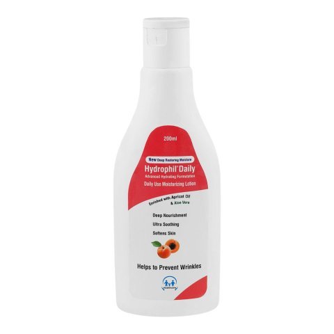 Nigehban Hydrophil Daily Moisturizing Lotion, Aloe Vera, 200ml