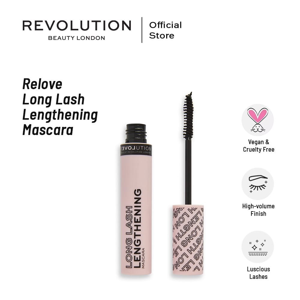Makeup Revolution Long Lash Lengthening Mascara Black