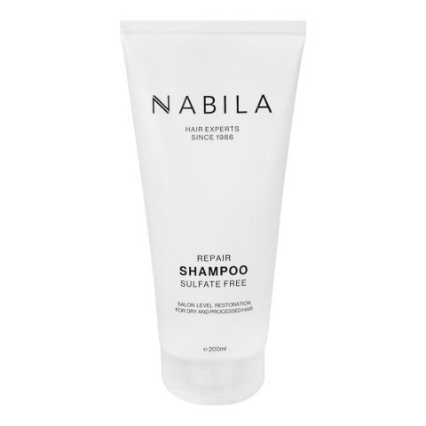 NABILA Hair Experts Sulfate Free Repair Shampoo, For Dry and Proceed Hair, 200ml