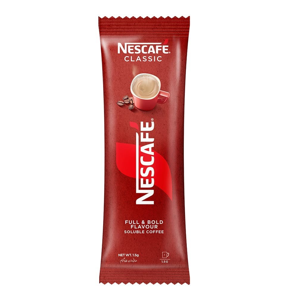 Nescafe Classic Instant Coffee Sachet, 1.5g