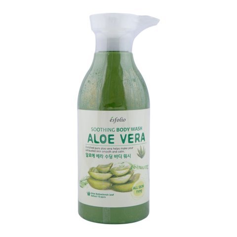 Esfolio Aloe Vera Soothing Body Wash, For All Types Of Skin, 500ml