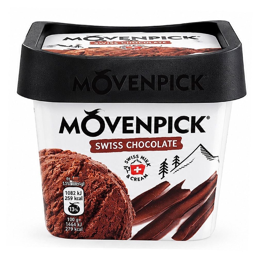 Movenpick Ice Cream, Swiss Chocolate, 165ml
