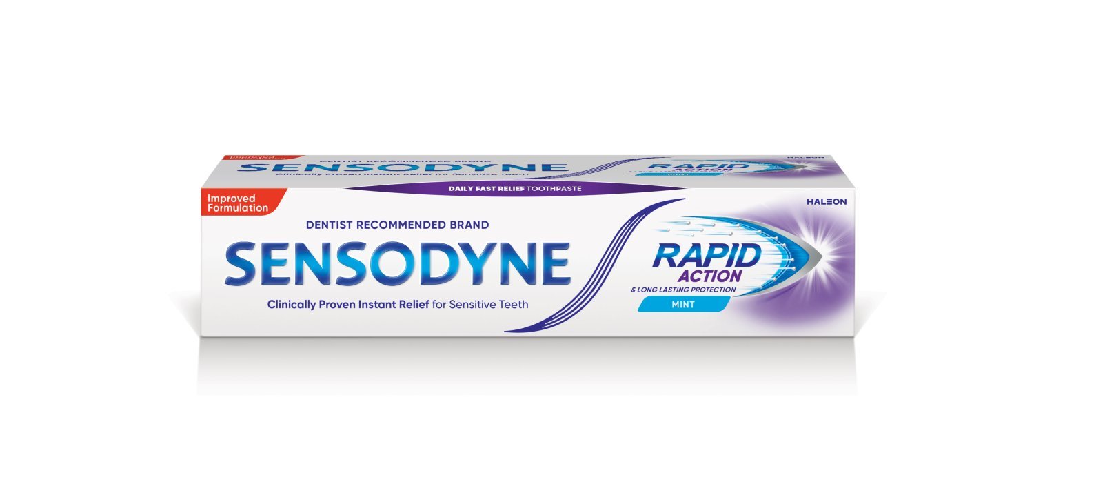 Sensodyne Rapid Action & Long Lasting Protection Mint Toothpaste, 100g