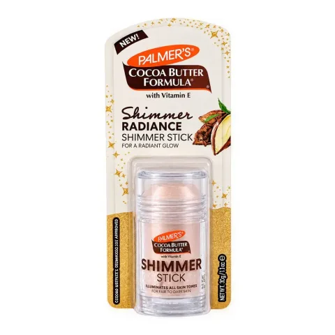 Palmer's Cocoa Butter Formula With Vitamin E Shimmer Radiance Shimmer Stick, Cocoa, Shea Butter, For All Skin Tones, 30g
