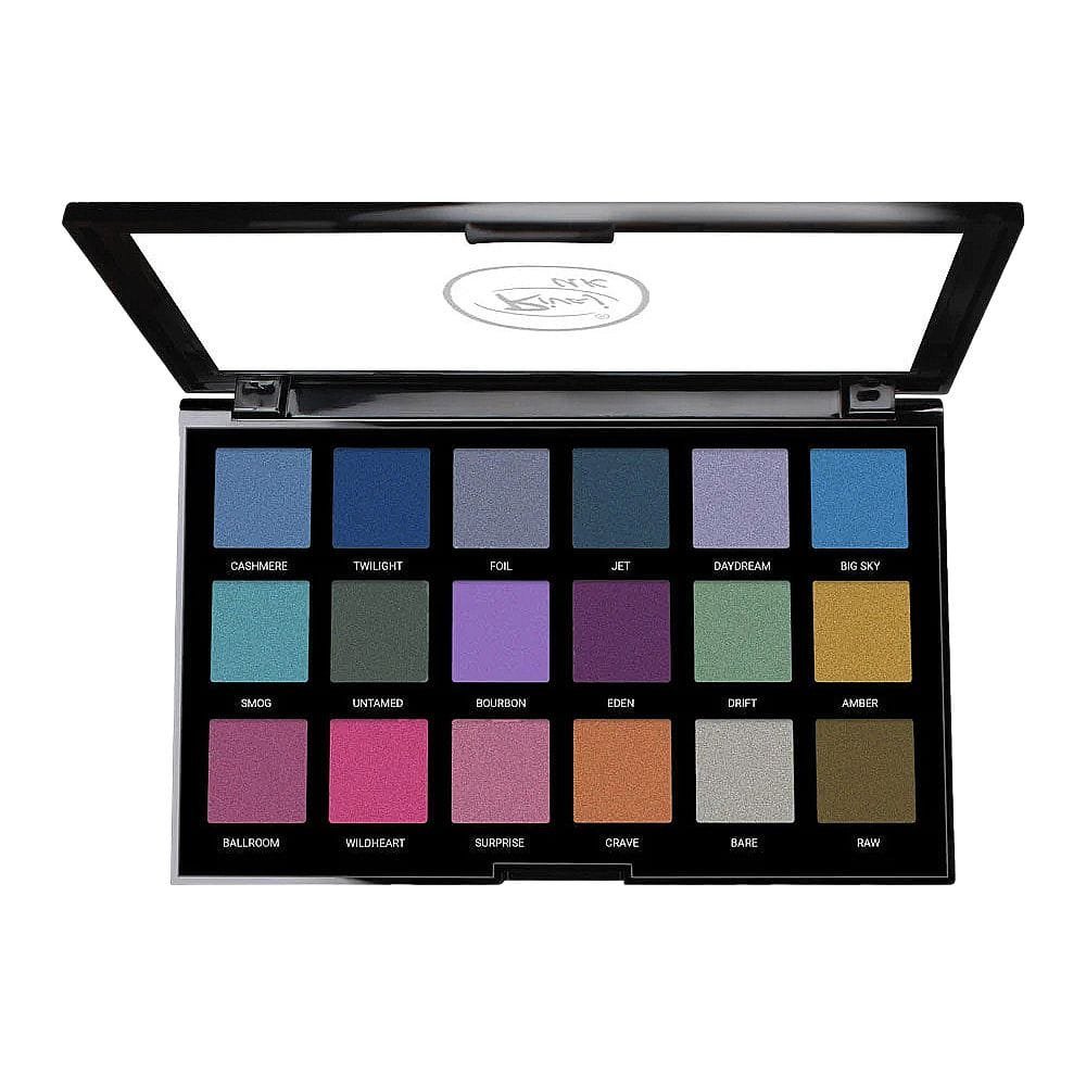 Rivaj UK HD Flawless Eyeshadow Palette, 18 Shades, No. 04