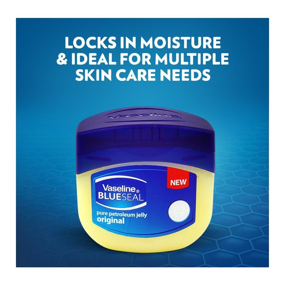 Vaseline Blueseal Pure Petroleum Jelly, Original 50ml