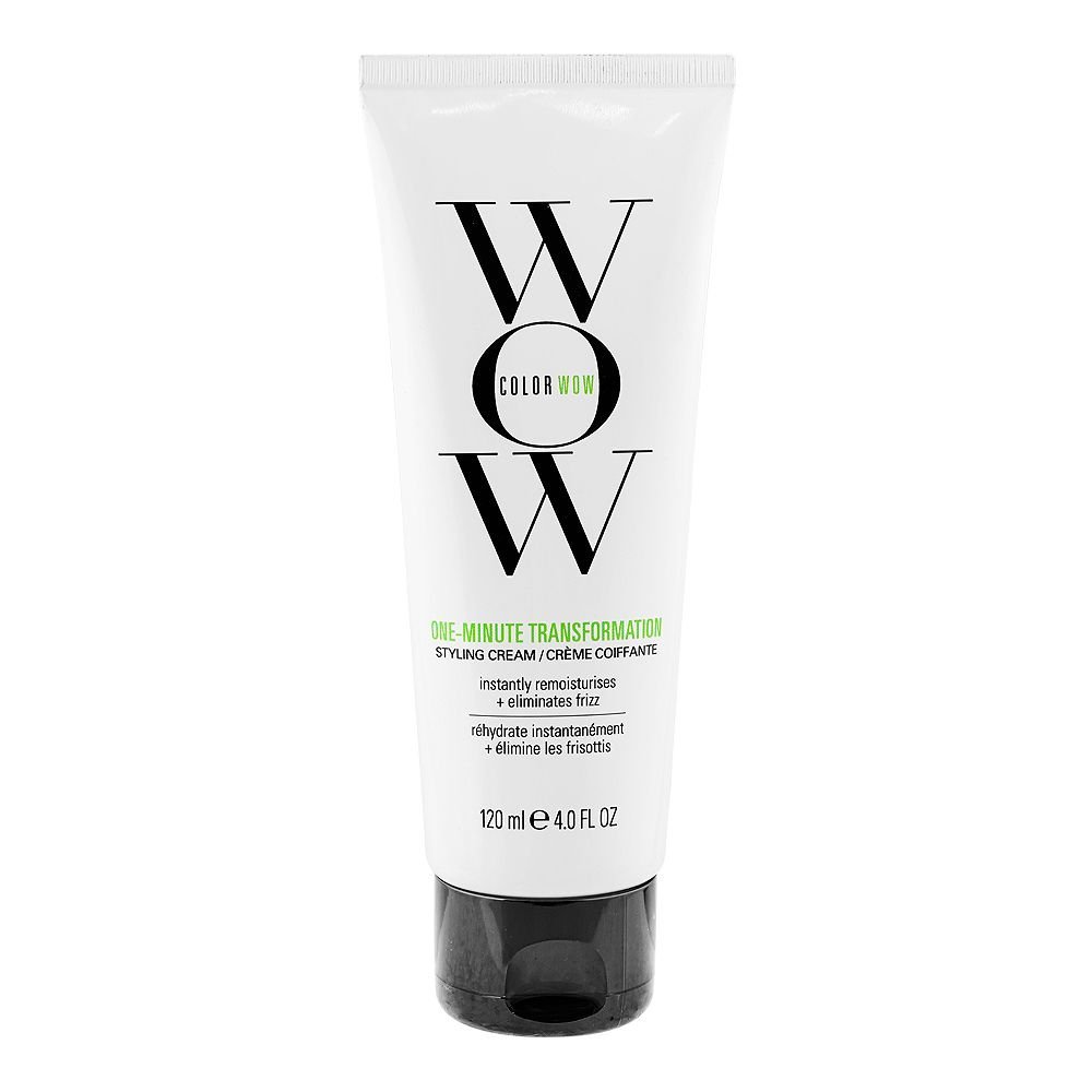 Color Wow One Minute Transformation Styling Cream, Glycerin, For Frizzy Hair, 120ml