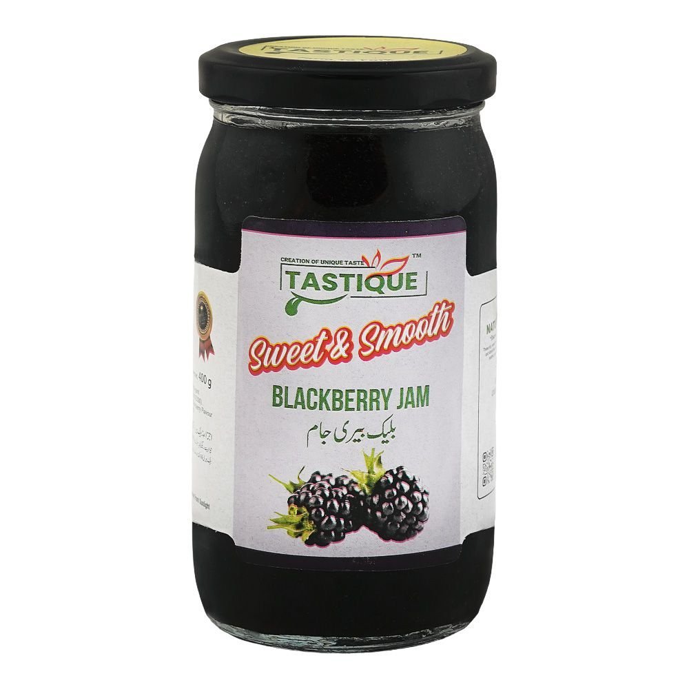 Tastique Sweet & Smooth Blackberry Jam, 400g
