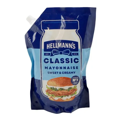 Hellmann's Classic Mayonnaise, 900ml Pouch