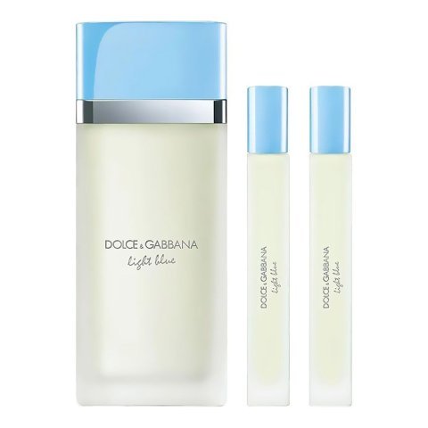 Dolce & Gabbana Light Blue Set For Women, Eau de Toilette, 100ml + Eau De Toilette 10ml + Eau De Toilette 10ml