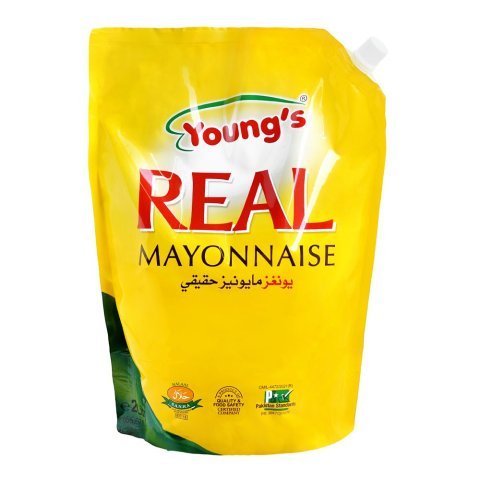 Young's Real Mayonnaise, 2 Liters Pouch