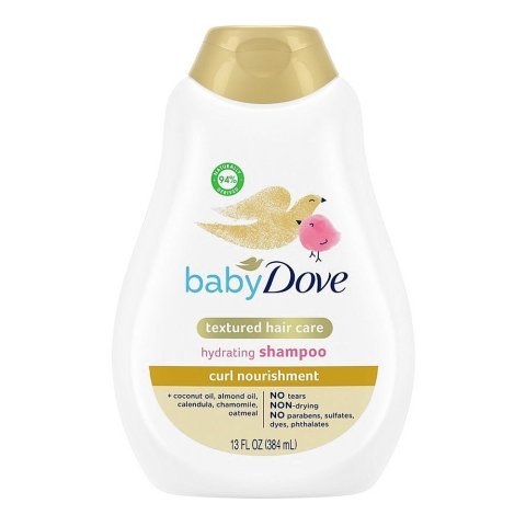 Dove Baby Textured Hair Care Curl Nourishment Hydrating Shampoo, Paraben, Sulfates & Phthalates Free, No Tears, 384ml