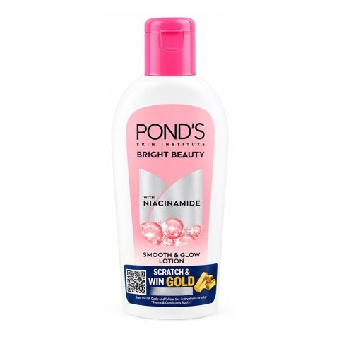 Pond's Bright Beauty With Niacinamide Smooth & Glow Lotion, Niacinamide, 100ml
