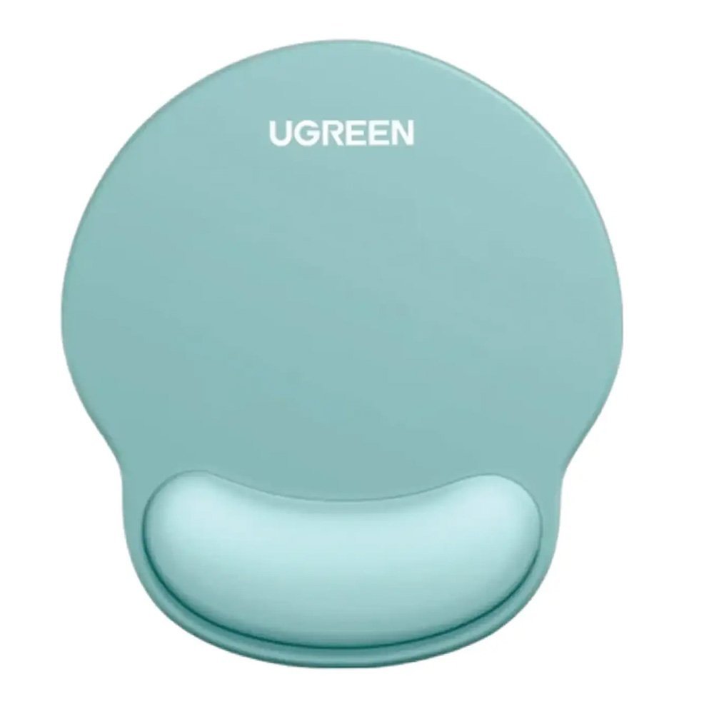 UGreen Ergonomic Mouse Pad With Wrist Rest, Green, 25243
