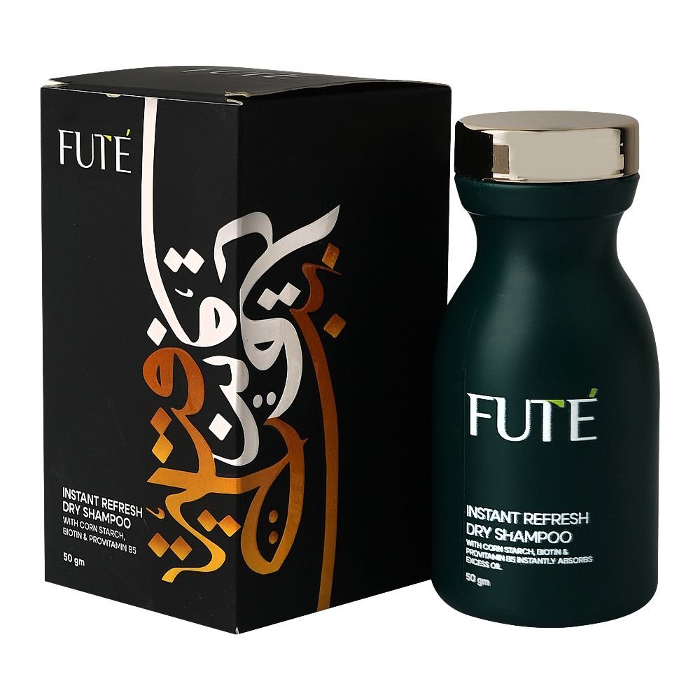 Fute Corn Starch, Biotin & Vitamin B5 Instant Refresh Dry Shampoo, 50g