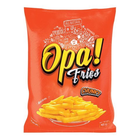 Opa! Fries Chunky, 9mm, 900g