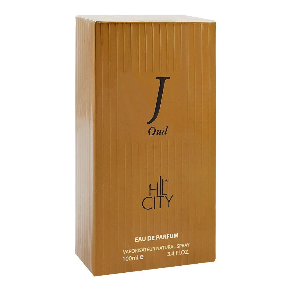 Hil City J Oud, Eau De Parfum, For Men, 100ml