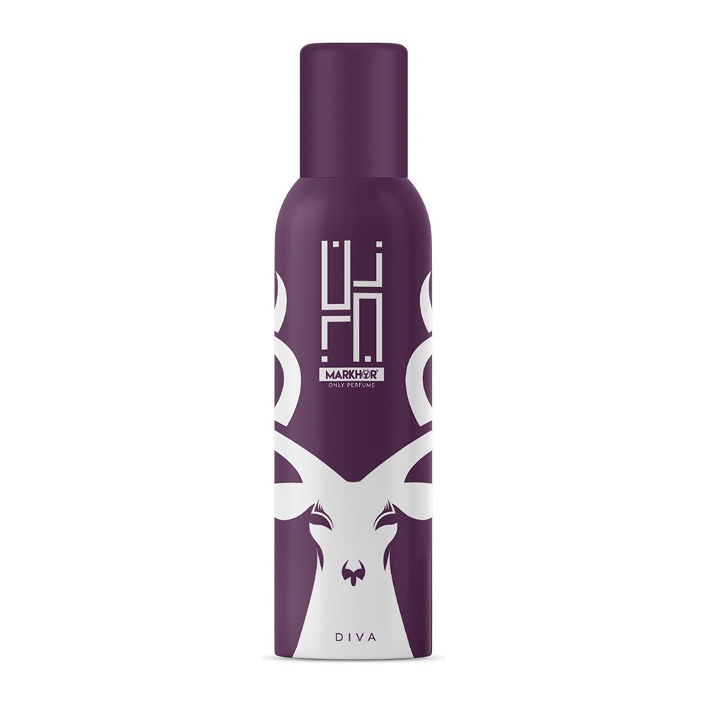 Markhor Diva No Gas Body Spray, For Women, 120ml