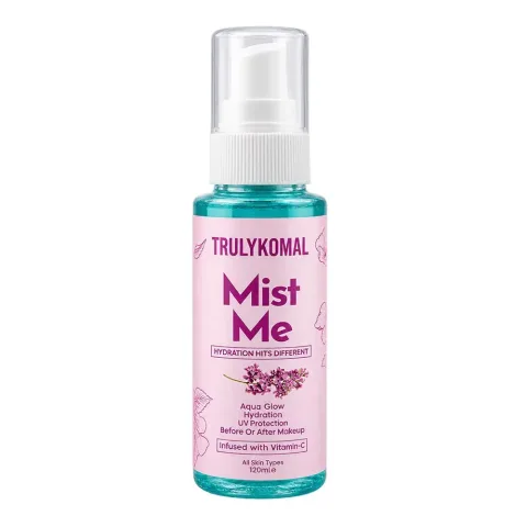 Truly Komal Mist Me, Vitamin C, For All Types Of Skin, 120ml