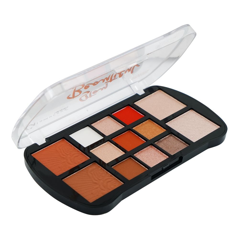 Glamourous Face Stay Beautiful Eyeshadow/Blusher/Highlighter Kit, GF-1121, 14g, 13-Pack