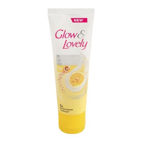 Glow & Lovely Bright C Glow Face Wash, Vitamin C, Niacinamide, 80g