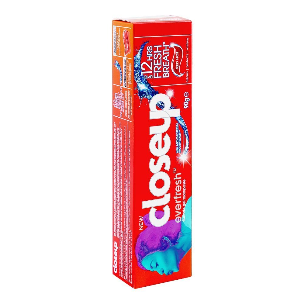 Closeup Ever Fresh Red Hot Flouride Gel Toothpaste, 90g