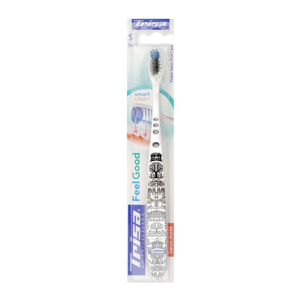 Trisa Feel Good Smart Clean Toothbrush, Soft