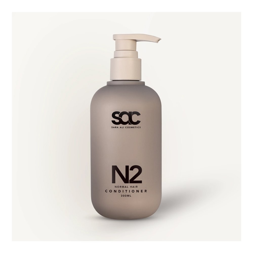 Sara Ali N2 Normal Hair Conditioner, Glyceryl Stearate, Camellia Japonica Seed Oil, For Normal Hair, 300ml