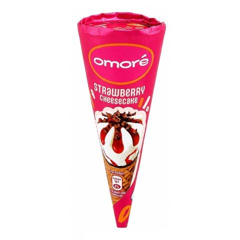 Omore Strawberry Cheese Cake Cone 80ml