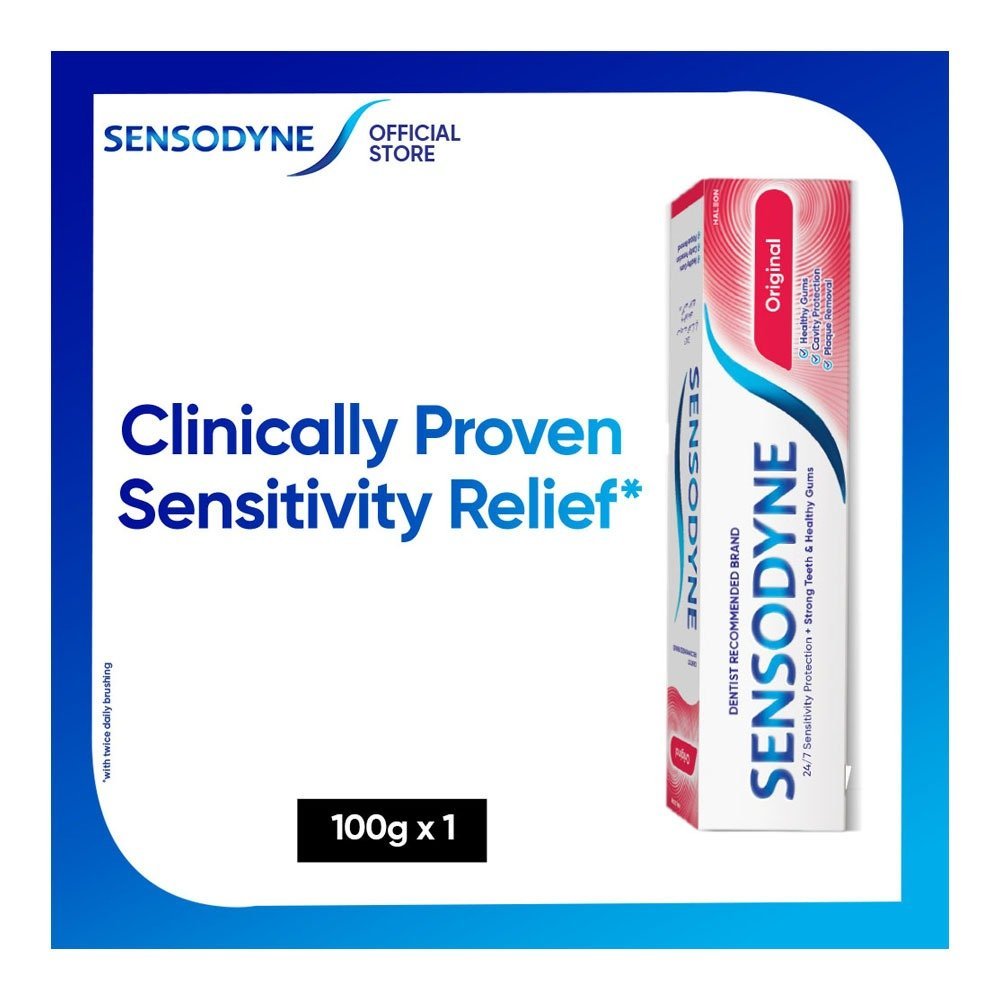 Sensodyne Original Sodium Chloride Toothpaste, 100g