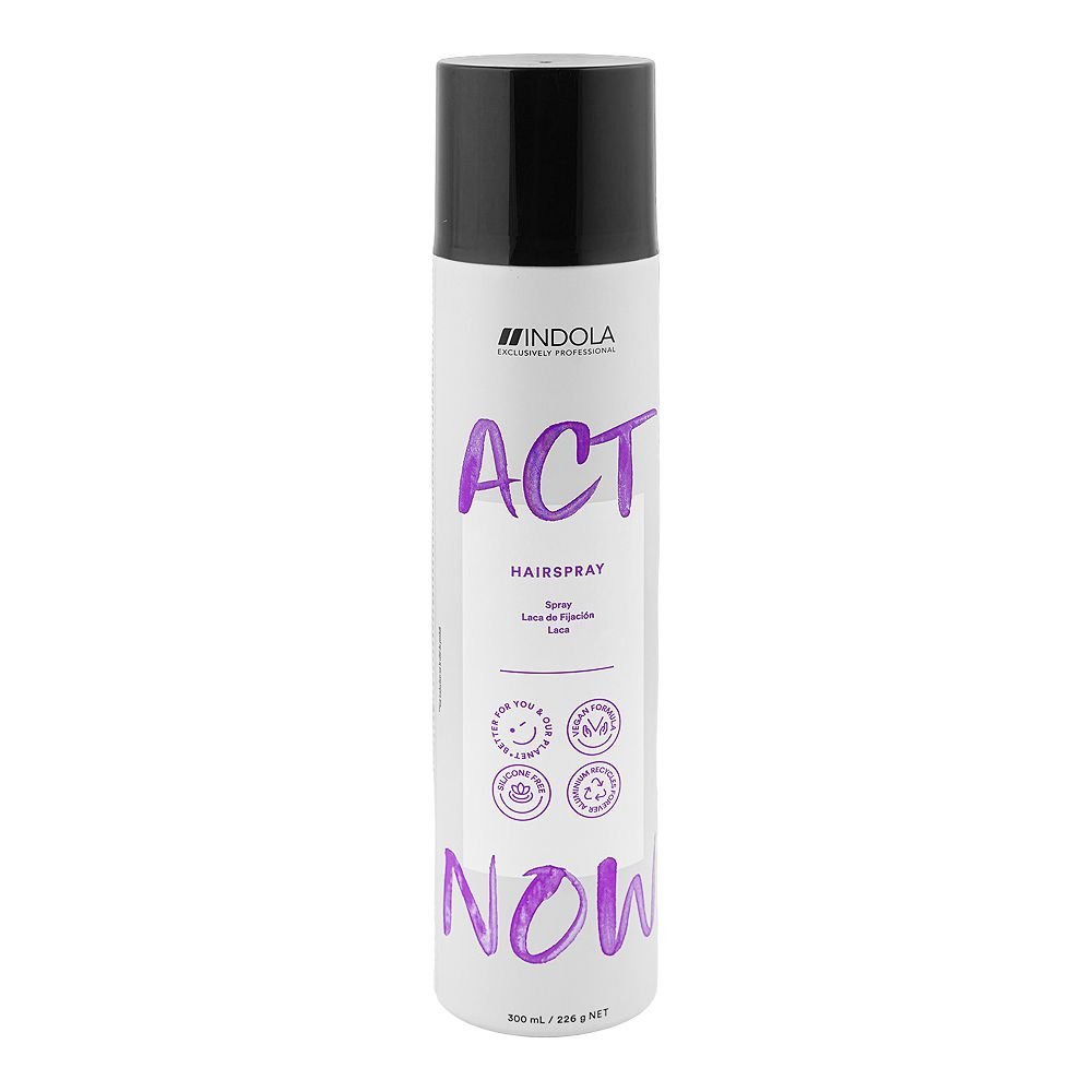 Indola Act Now Hair Spray, Vegan, 300ml