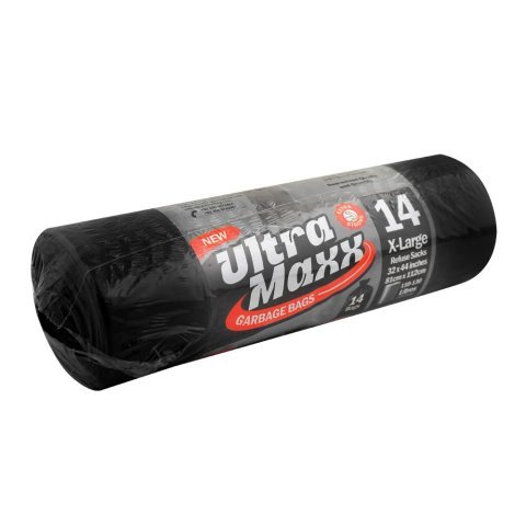 Ultra Maxx Garbage Bags, X-Large 32 X 44 Inches, 14-Pack