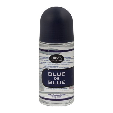 Hiba's Collection Blue De Blue Roll On, For Men, 60ml
