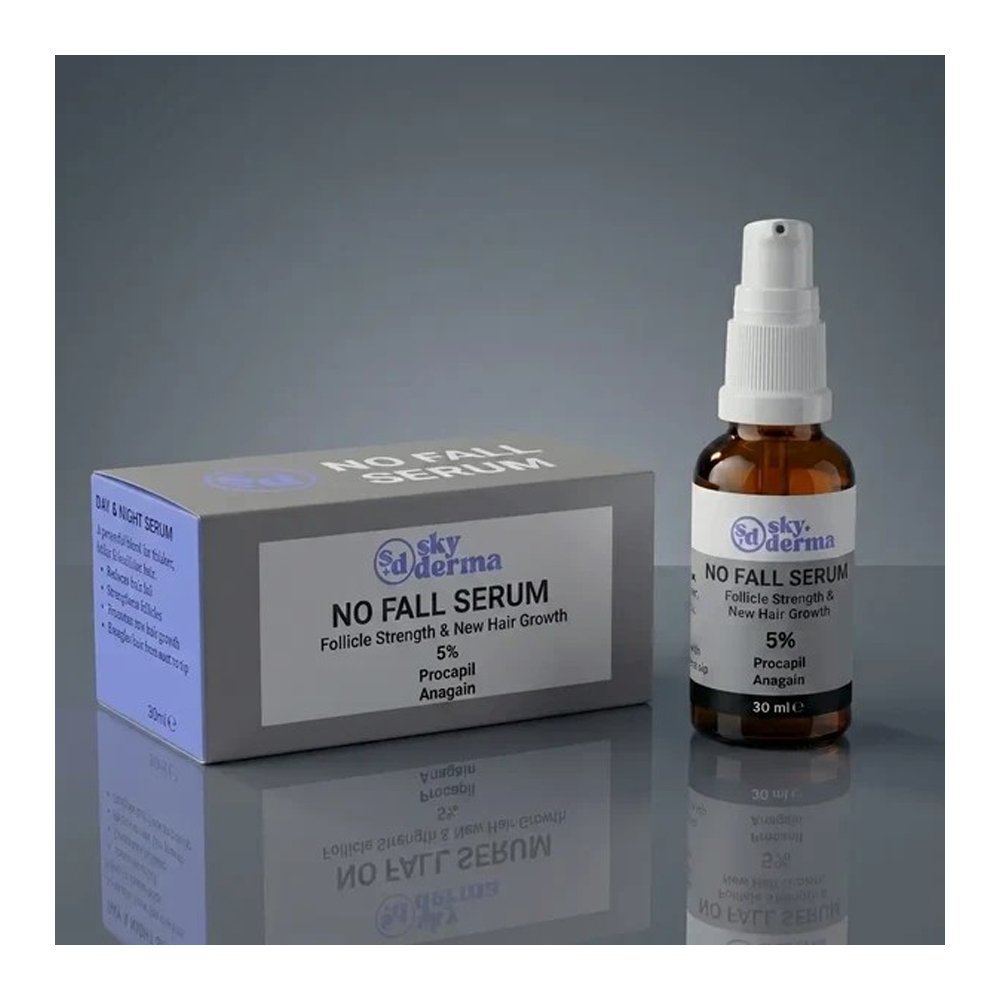 Sky Derma Follicle Strength & New Hair Growth No Hair Fall Serum, Paraben & Fragrance Free, EDTA, Procapil, For Thick & Healthy Hair, 30ml