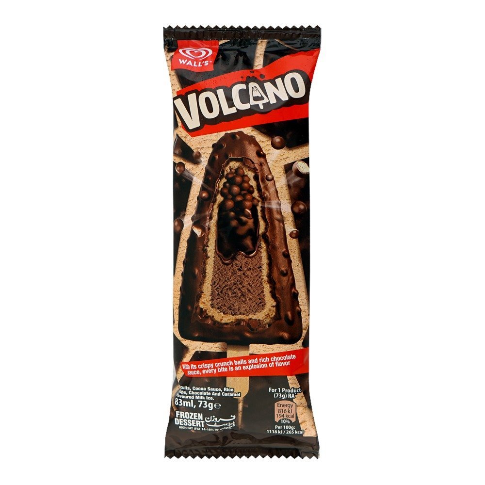 Walls Volcano Frozen Dessert Stick, 83ml, 73g