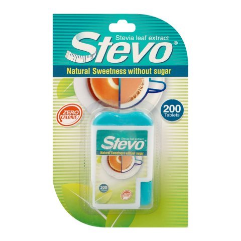 PharmEvo Stevo Stevia Leaf Extract Tablet Sweetener, 200-Pack
