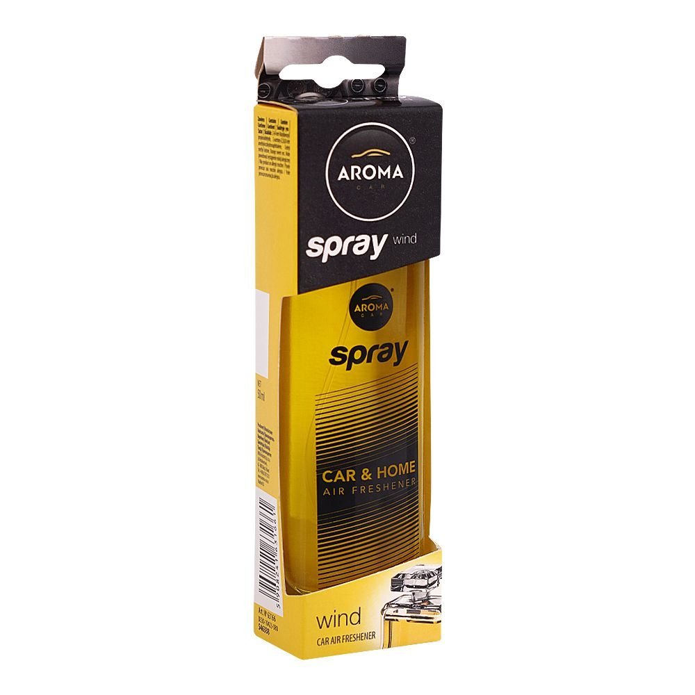 Aroma Car & Home Air Freshener Pump Spray, 50ml