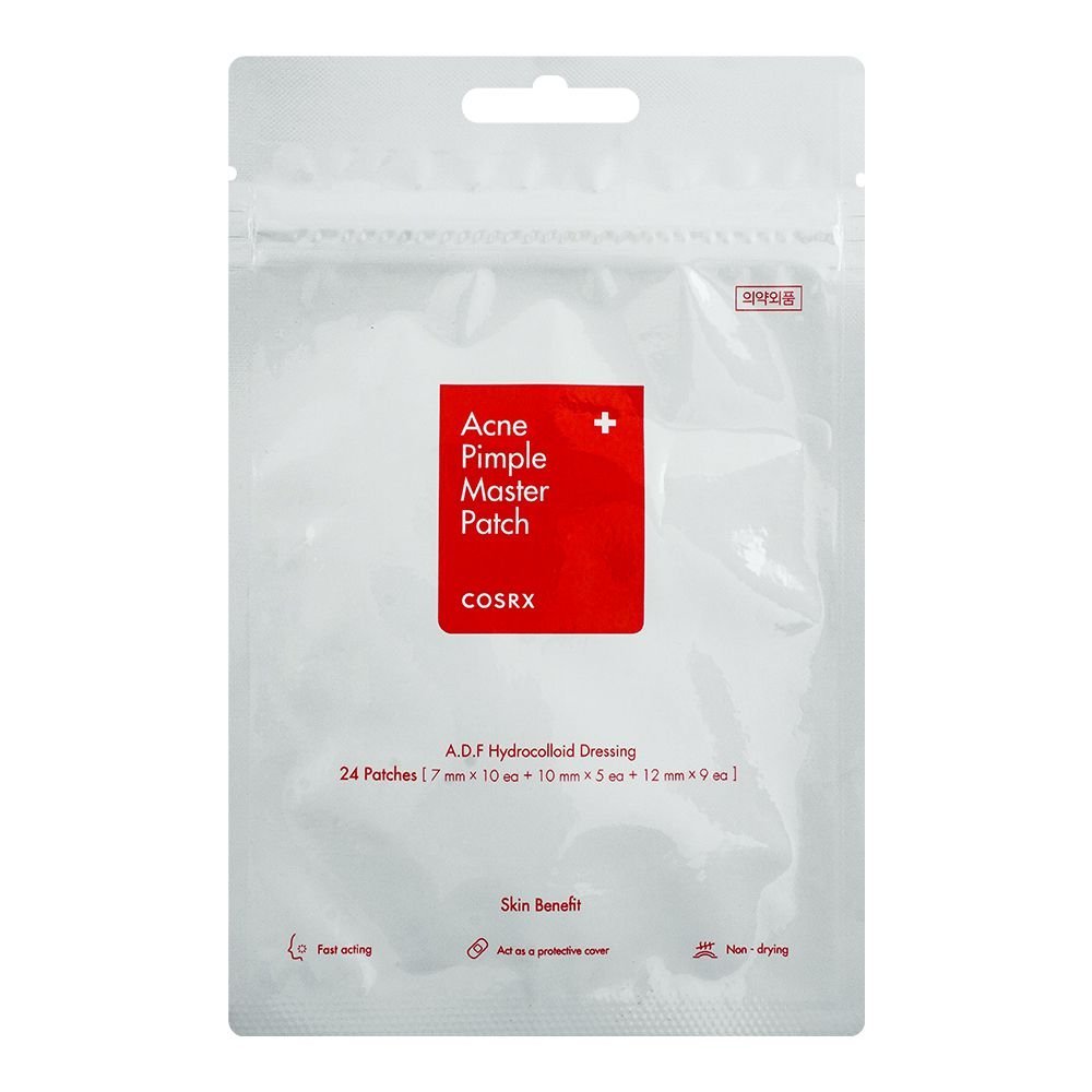COSRX Acne Pimple Master Patch, Mineral Oil, For Blemish-Free Skin, 24-Pack