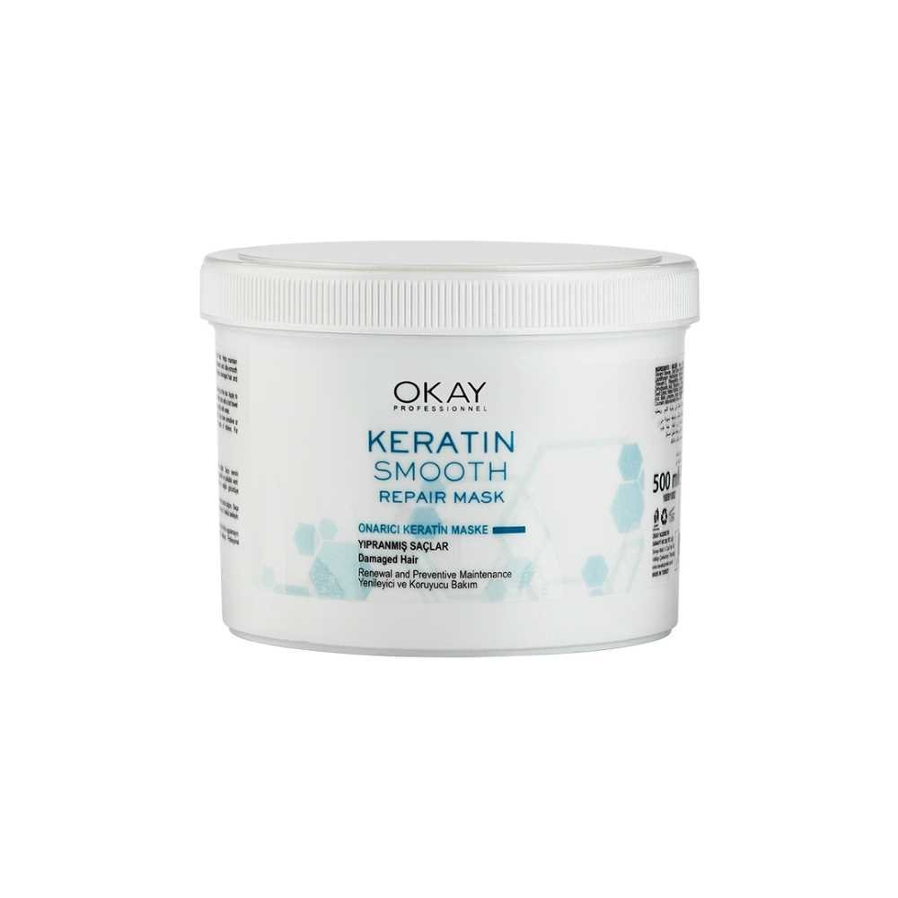 Okay Keratin Smooth Hair Mask, 500ml