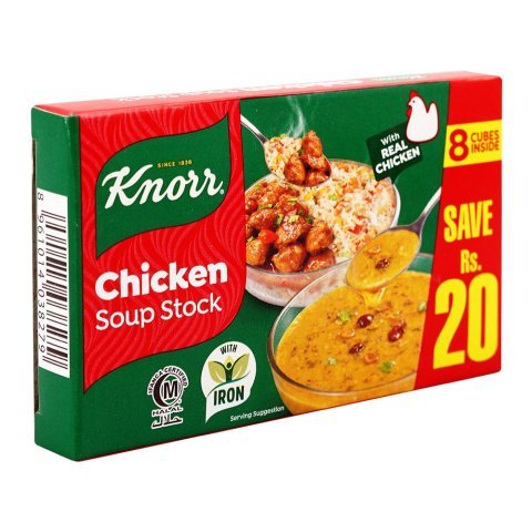 Knorr Chicken Soup Stock, 8-Pack