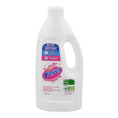 Vanish Stain Removal Liquid Crystal White, 500ml