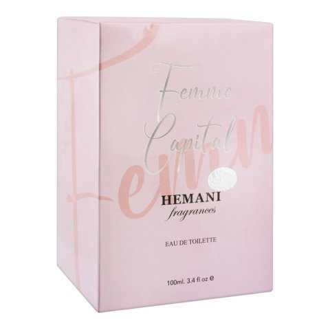 Hemani Femme Capital Eau De Toilette, For Women, 100ml