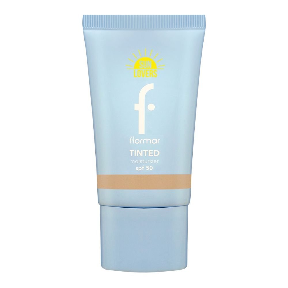 Flormar Tinted Moisturizer, SPF50, 007 Warm Honey, 30ml