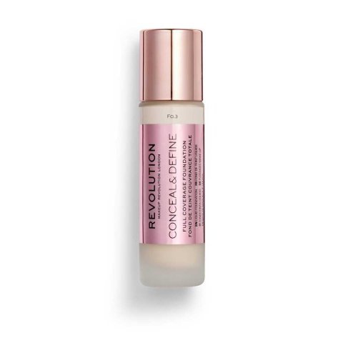 Makeup Revolution C&D Foundation, F0.3, 23ml
