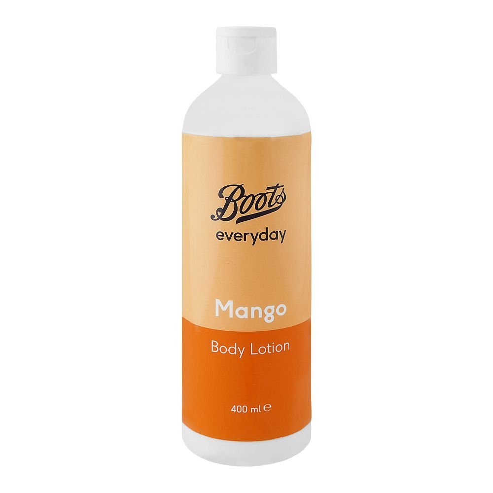 Boots Everyday Mango Body Lotion, Vegan, For Dry Skin, 400ml