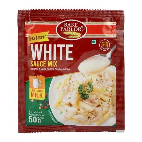 Bake Parlour Instant White Sauce Mix, 50g Pouch